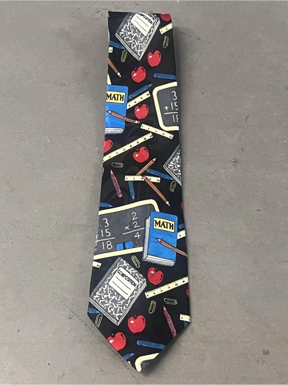 Steve Harris Handmade “Back to School” Mens Tie - NWOT